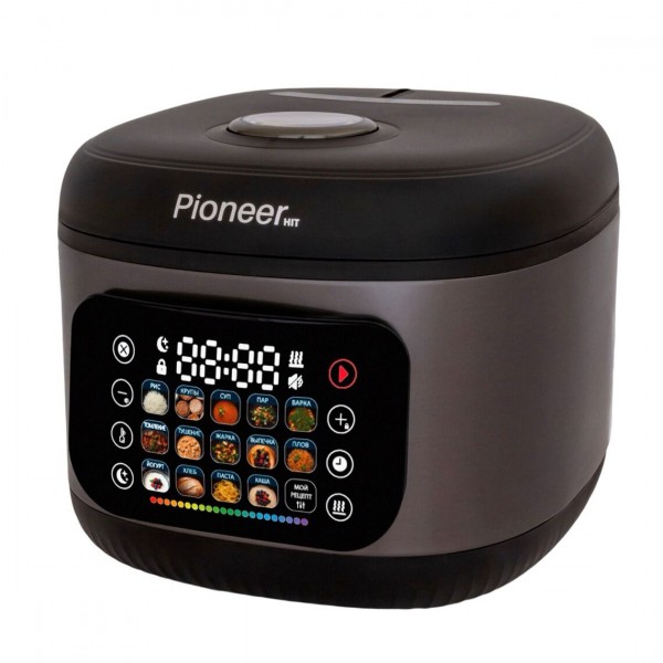 Мультиварка Pioneer MC405 4л 860Вт серебристый/черный