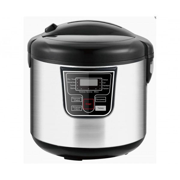 Мультиварка Renova C5-10SB1 900Вт 5л стальной/черный