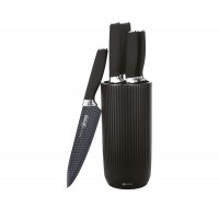 Набор кухонных ножей 6 предметов Zeidan Z-3141 с подставкой