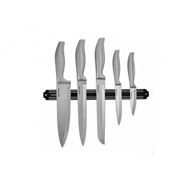 Набор ножей из 5 предметов и магнитный держатель Webber ВЕ-2260