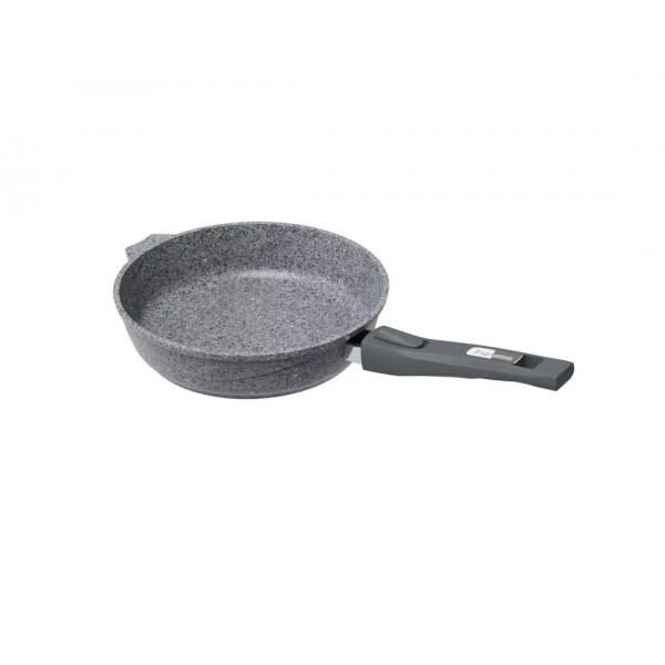 Сковорода со съемной ручкой Мечта Premium grey 018901 18см