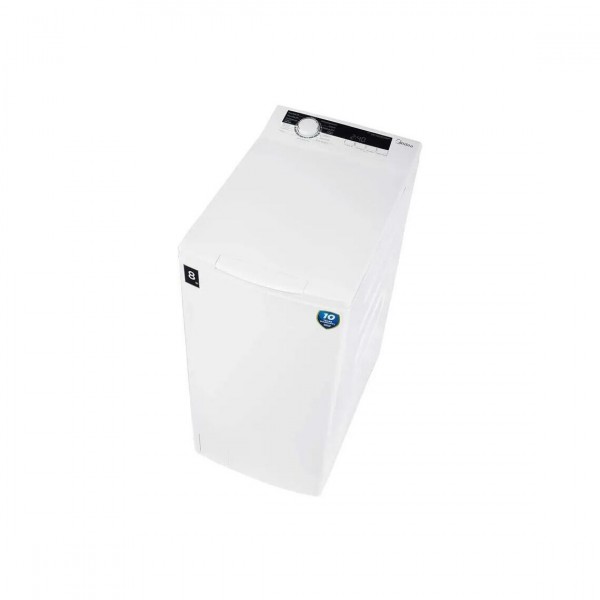 Стиральная машина автомат Midea MFE05W80B/W-RU 8кг, вертикальная, инверторная, белый