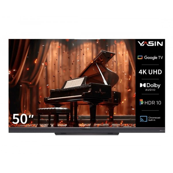 Телевизор Smart TV Yasin 50Q7A 50″ 3840×2160 4K UHD