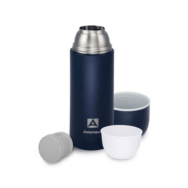 Термос Арктика синий текстурный  1000мл (105-1000-BLT)