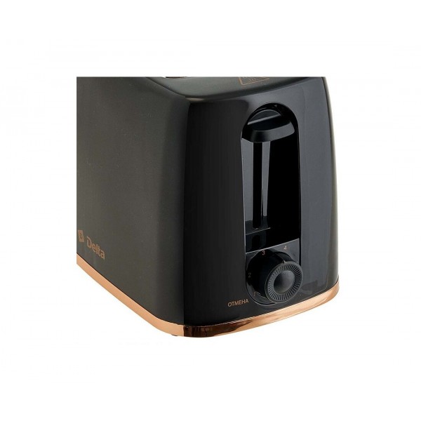Тостер DELTA LUX DL-6901 650 Вт черный