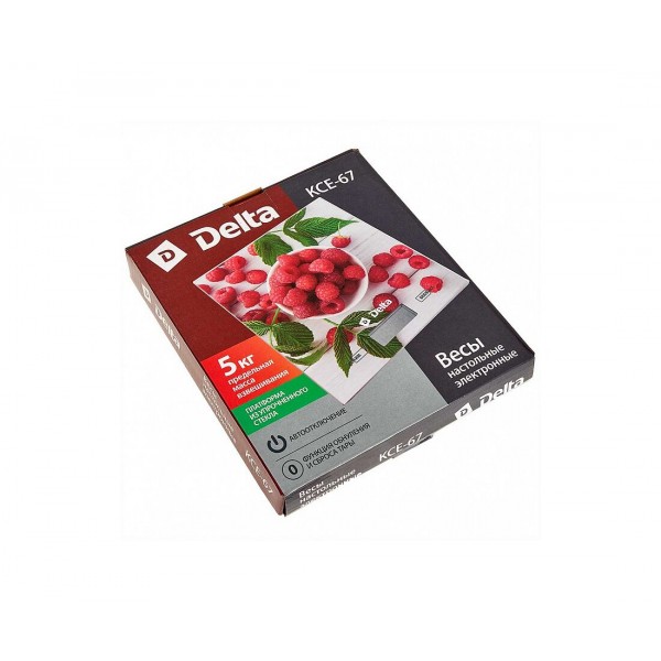 Весы кухонные DELTA KCE-67 Малинка