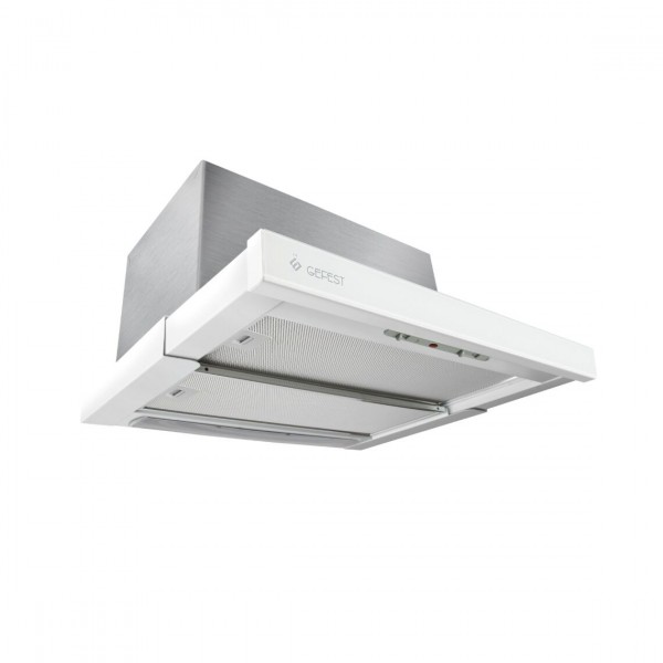 Вытяжка кухонная Gefest BO4501Р12 серебристый/белый