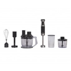 Блендер погружной Supra HBS-1210 1800Вт черный/серебристый