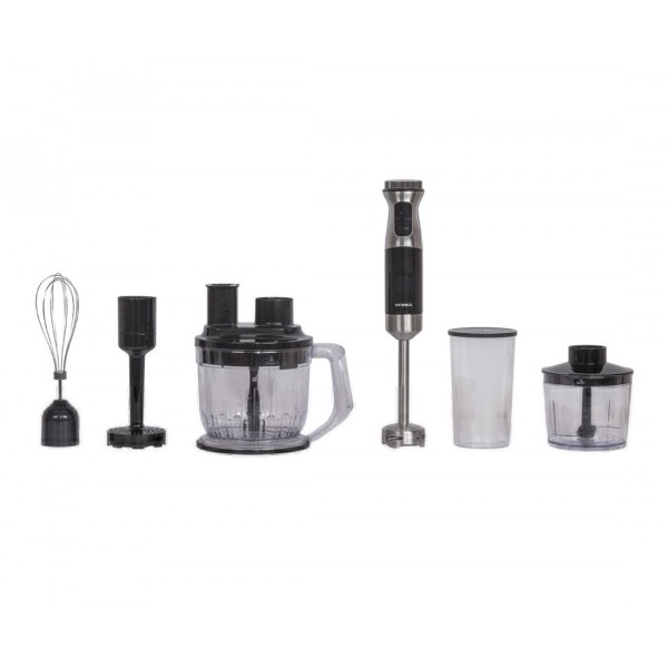 Блендер погружной Supra HBS-1210 1800Вт черный/серебристый