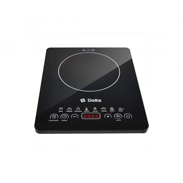 Электроплита индукционная DELTA D-302N 2000 Вт черный