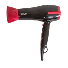 Фен Econ ECO-BH220D 2200Вт черный/красный