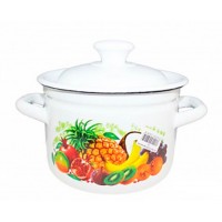 Кастрюля эмалированная КМЗ Эквадор 3л (41704-122/6-У4)