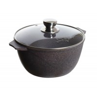 Кастрюля Мечта Premium violet алюминиевая с антипригарным покрытием 2л (42904)