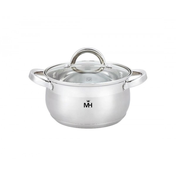 Кастрюля с крышкой MercuryHaus MC-1627 4,7 л.