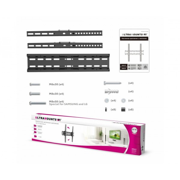 Кронштейн Ultramounts UM833T диагональ 32-55