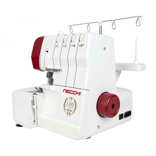 Оверлок Necchi 5248D бордовый