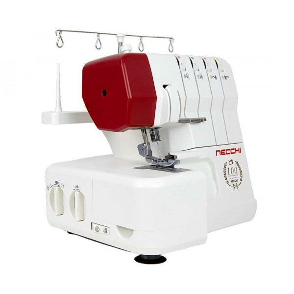 Оверлок Necchi 5248D бордовый