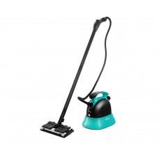 Пароочиститель напольный Kitfort КТ-9102-3 черный/бирюзовый