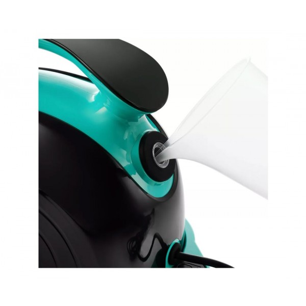 Пароочиститель напольный Kitfort КТ-9102-3 черный/бирюзовый 