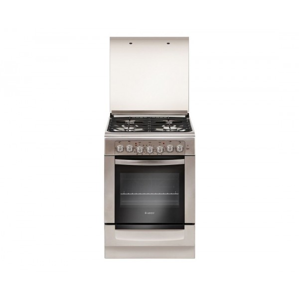 Плита газоэлектрическая Gefest ПГЭ 6102-03 0027 с конвекцией (цвет - нержавеющая сталь)