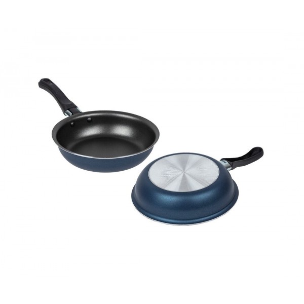 Сковорода Калитва Экономика 67241 алюминиевая с тефлоновым покрытием 24см