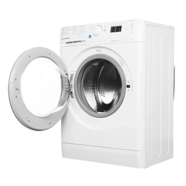 Стиральная машина автомат Indesit BWSA 7109 WSV с паром, 7кг, инверторная, белый