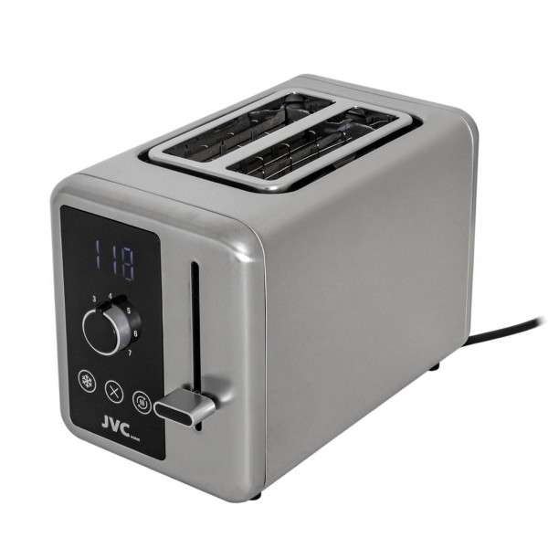 Тостер JVC JK-TS737 900Вт серебристый