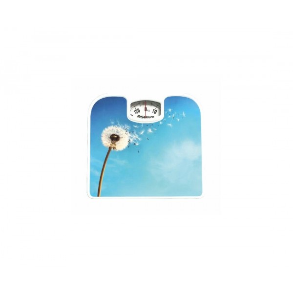 Весы напольные механические Sakura SA-5000-10 Одуванчик