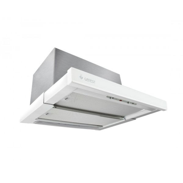 Вытяжка кухонная Gefest BO4601Р12 серебристый/белый