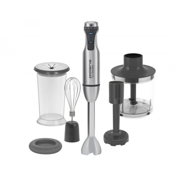 Блендер погружной Polaris PHB 1583L 1500Вт серебристый