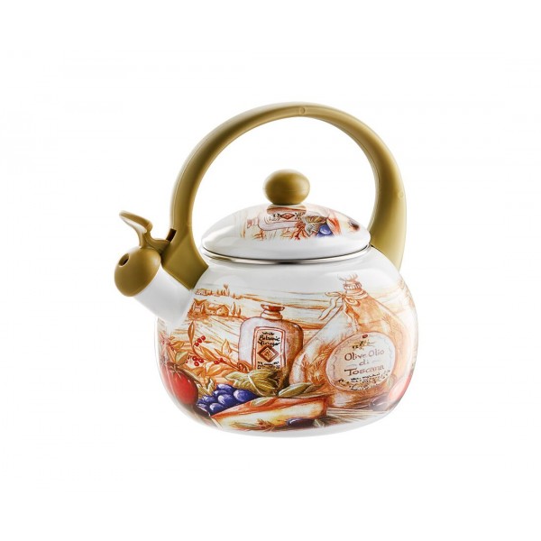 Чайник со свистком MetaLLoni Сицилия EM-25101/41