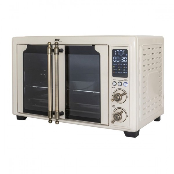 Электропечь JVC JH-MO351 гриль, конвекция, 2000Вт, бежевый