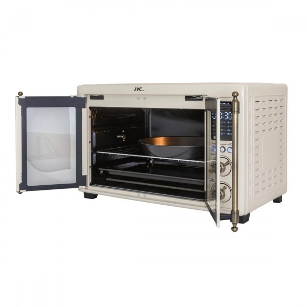 Электропечь JVC JH-MO351 гриль, конвекция, 2000Вт, бежевый