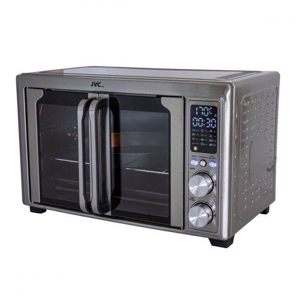 Электропечь JVC JH-MO355 гриль, конвекция, 2000Вт, серебристый