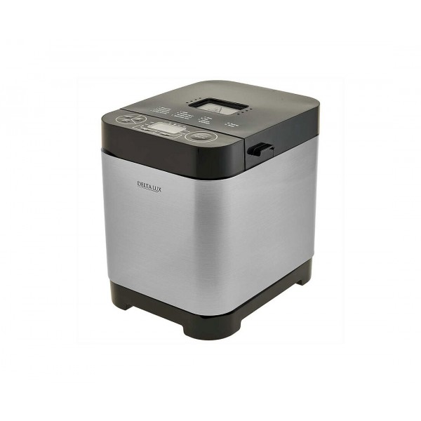 Хлебопечь DELTA LUX DL-8008B серебро с черным 750 грамм