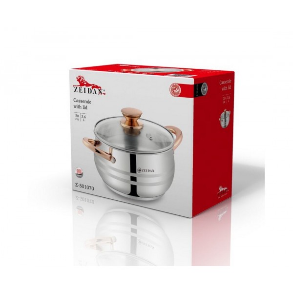Кастрюля 3,6 л Zeidan Z501070