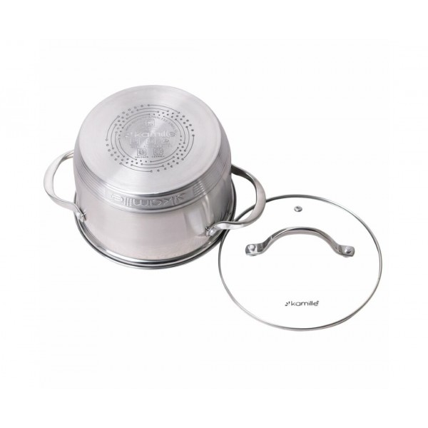Кастрюля 4,7 л Kamille KM-4722S