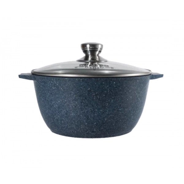 Кастрюля Мечта Premium blue алюминиевая с антипригарным покрытием 1л (41903)