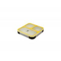 Ланч бокс с отделениями Арктика 033-800 0.8 л желтый/черный