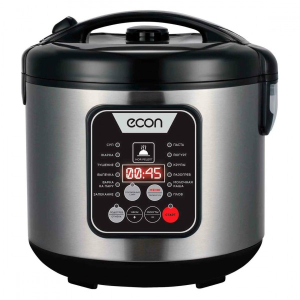 Мультиварка Econ ECO-50MC 900 Вт 5 л серый/черный