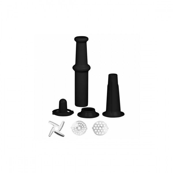 Мясорубка DELTA DL-6100M черная/красная, 2000Вт, 1,8 кг/мин, реверс