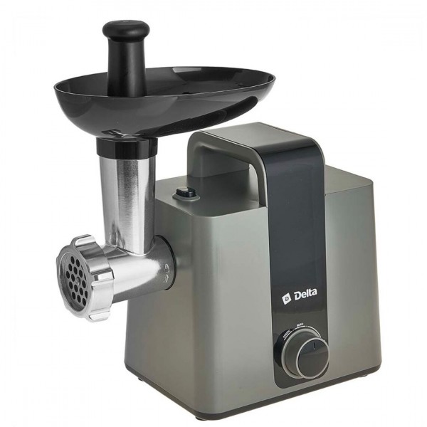 Мясорубка DELTA DL-6108M 2000 Вт серый/черный