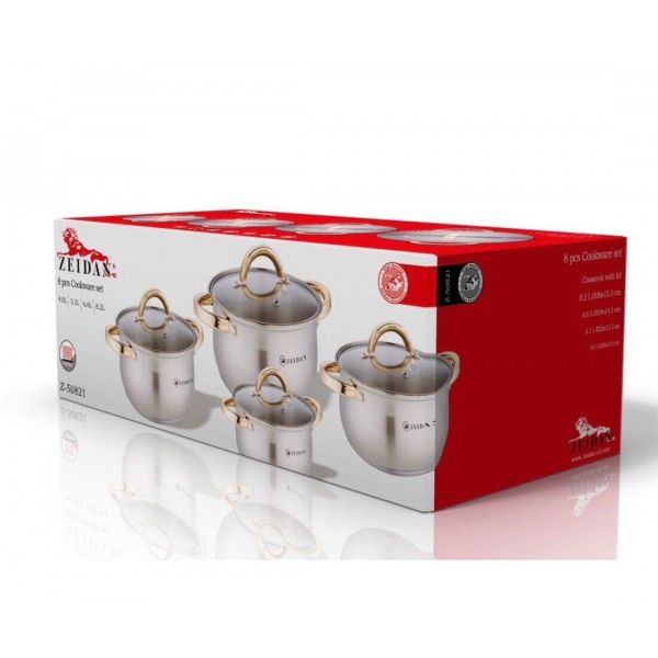 Набор посуды Zeidan Z-50821 8 предметов