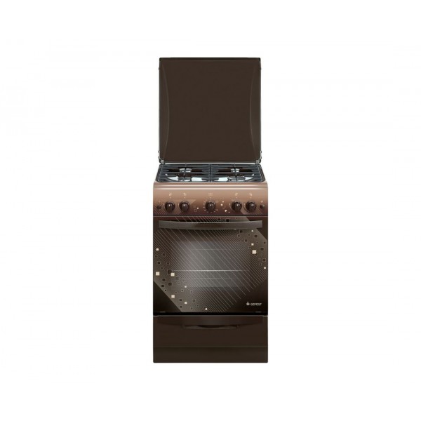 Плита газовая Gefest ПГ 5100-02 0310 с декором дверцы духовки