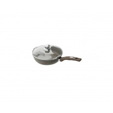 Сковорода с крышкой Мечта Premium mokko с30902 30см