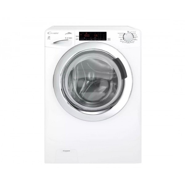 Стиральная машина автомат CANDY GVSW4364TWHC-07 с сушкой, с паром, 6кг, инверторная, белый