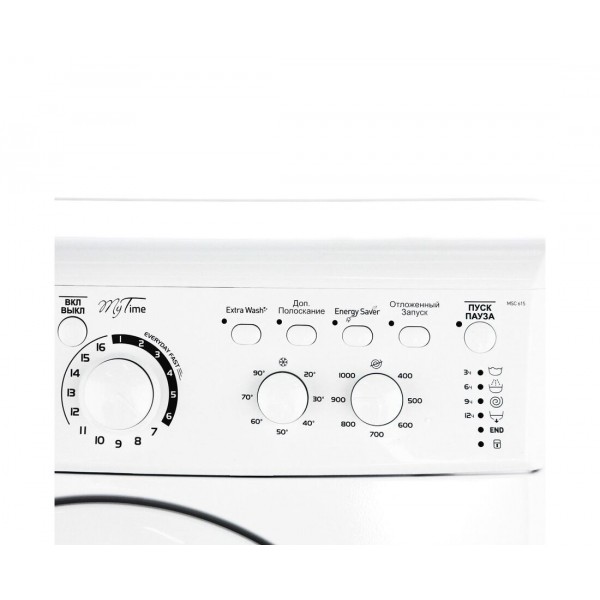 Стиральная машина автомат Indesit MSC 615 узкая, 6кг, белый