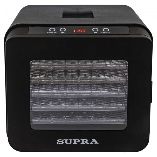 Сушилка для овощей и фруктов SUPRA DFS-617 черный