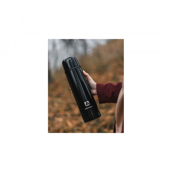 Термос с узким горлом Арктика 102-1000-BK 1 л чёрный оникс