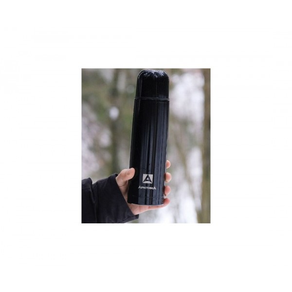 Термос с узким горлом Арктика 102-750-BK 0.75 л чёрный оникс